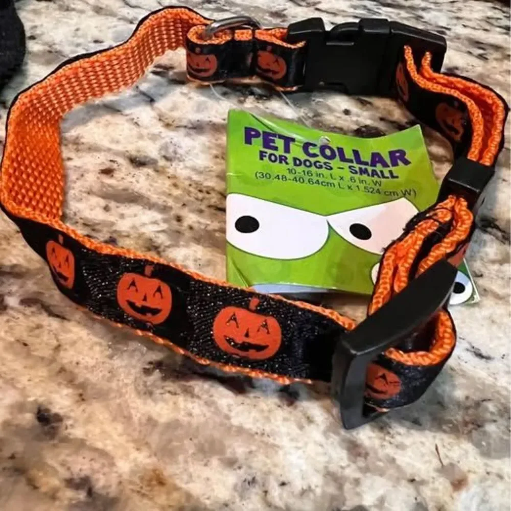 🐶🎃 SMALL DOG HALLOWEEN COSTUME BUNDLE – 3 COSTUMES + NEW COLLAR 🎃🐶
